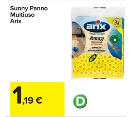 Sunny Panno Multiuso Arix