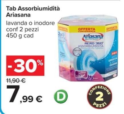 Tab Assorbiumidità Ariasana
