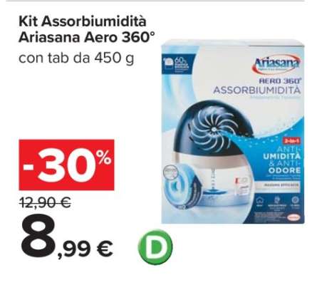 Kit Assorbiumidità Ariasana Aero 360°