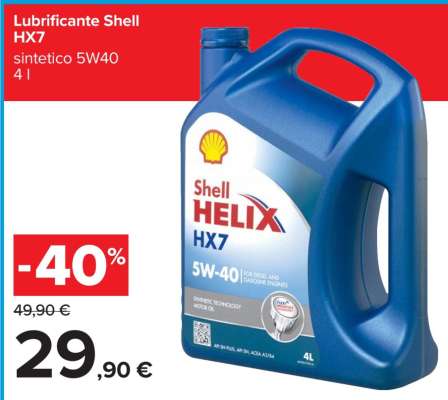 Lubrificante Shell HX7