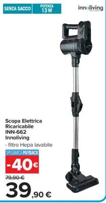 Scopa Elettrica Ricaricabile INN-662 Innoliving