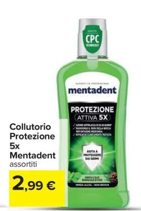 Collutorio Protezione 5x Mentadent