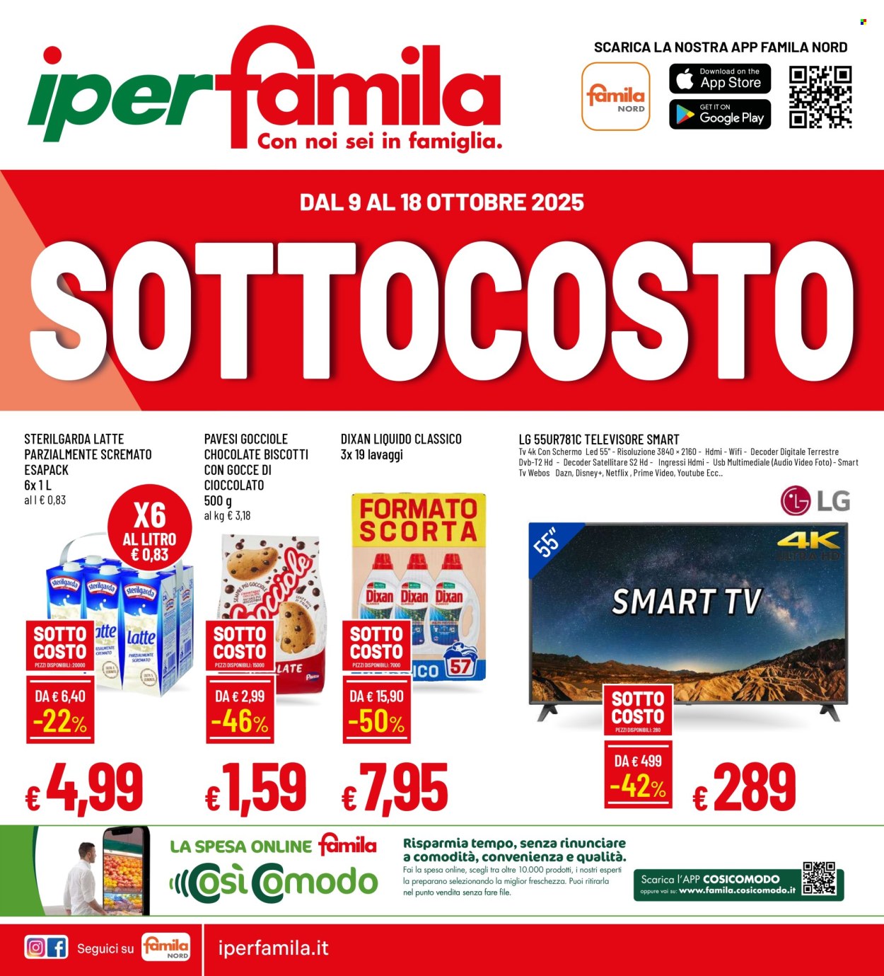 Volantino Famila - 9/10/2025 - 18/10/2025. Pagina 1