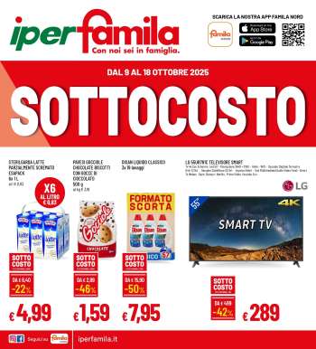 Volantino Famila - 9/10/2025 - 18/10/2025.