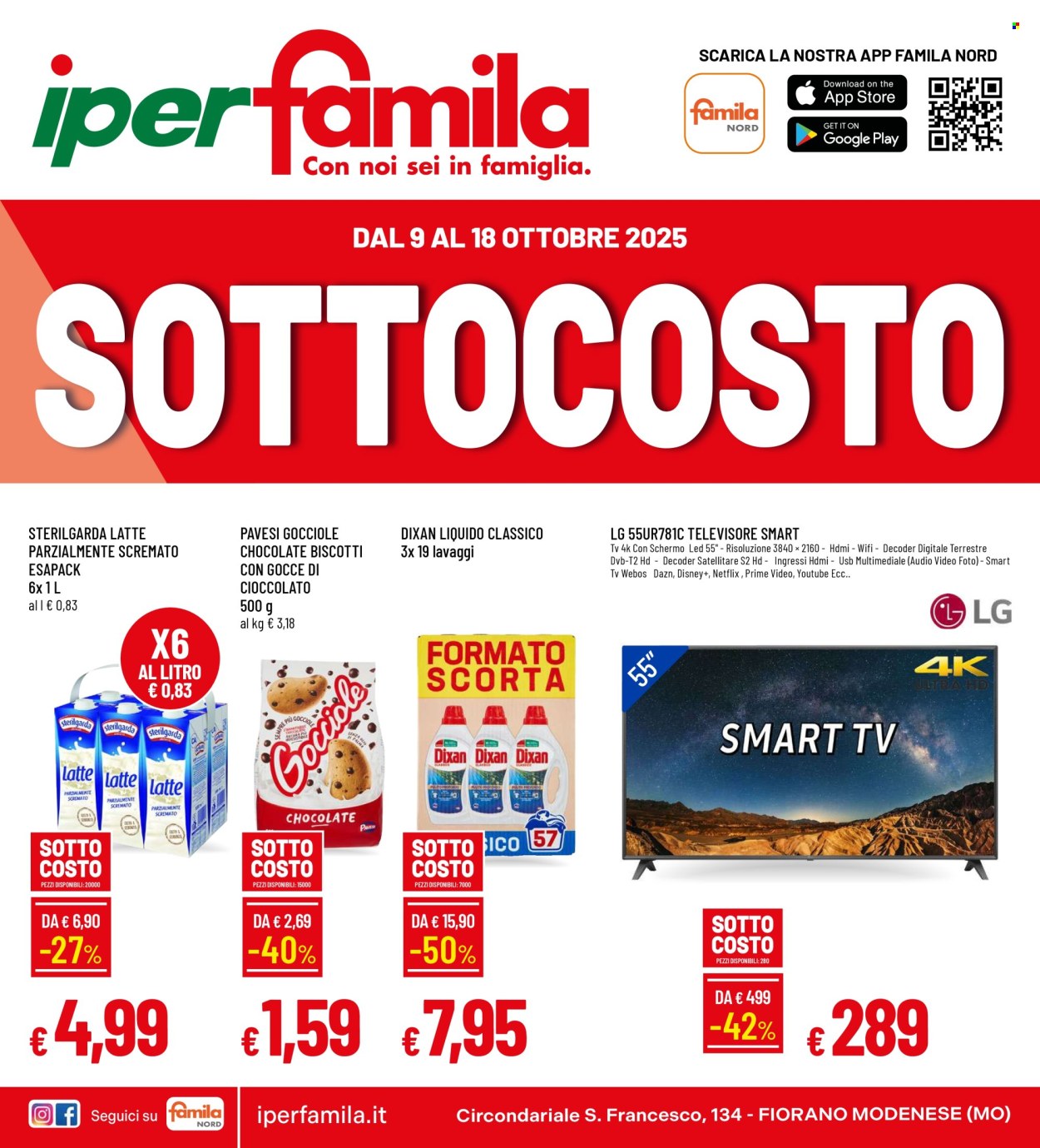 Volantino Famila - 9/10/2025 - 18/10/2025. Pagina 1