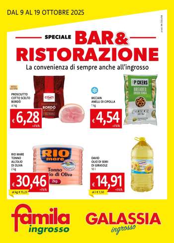 Volantino Famila - 9/10/2025 - 19/10/2025.