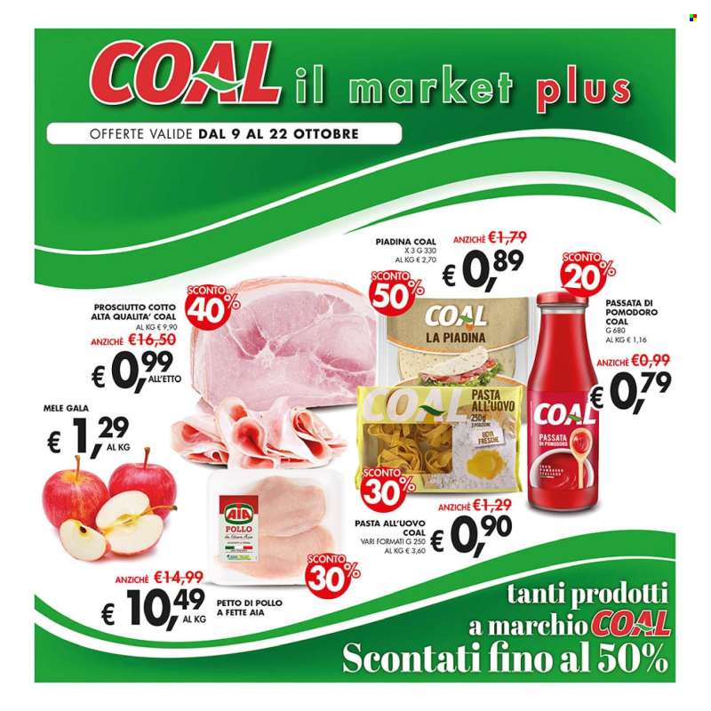 Volantino COAL - 9/10/2025 - 22/10/2025.
