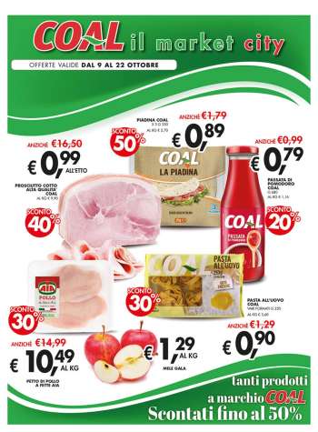 Volantino COAL - 9/10/2025 - 22/10/2025.