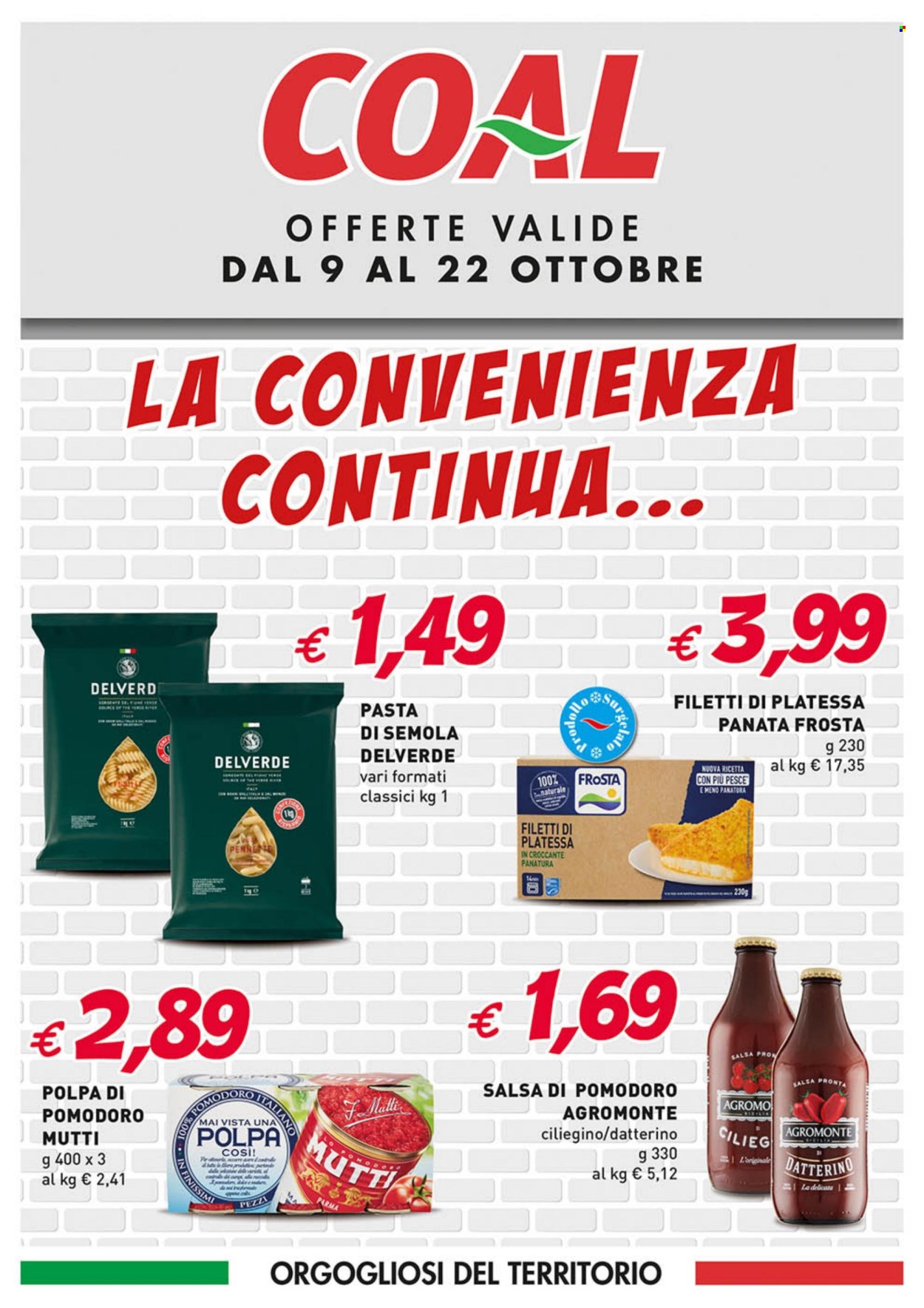Volantino COAL - 9/10/2025 - 22/10/2025. Pagina 1