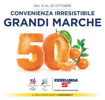 Volantino Esselunga - 9/10/2025 - 22/10/2025.
