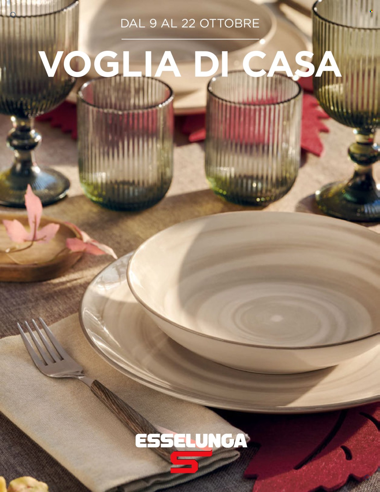 Volantino Esselunga - 9/10/2025 - 22/10/2025. Pagina 1