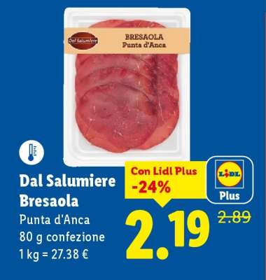 Dal Salumiere Bresaola