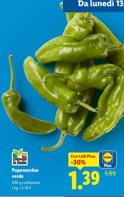 Peperoncino verde