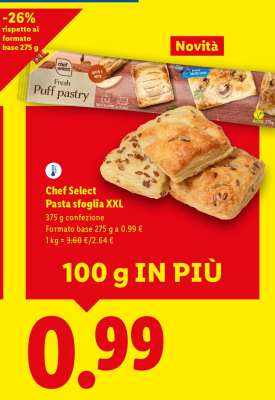 Chef Select Pasta sfoglia XXL