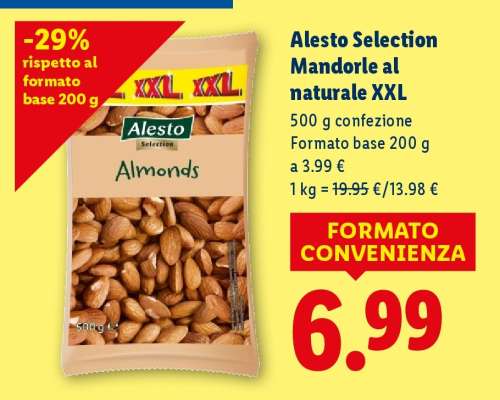 Alesto Selection Mandorle al naturale XXL