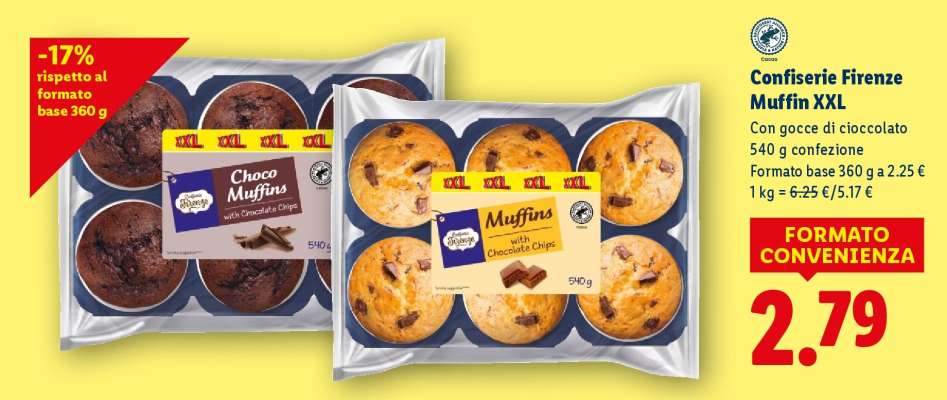 Confiserie Firenze Muffin XXL