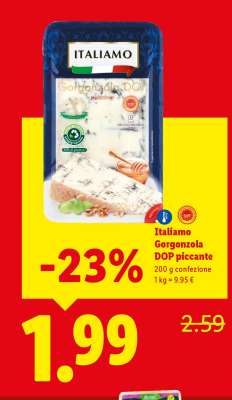 Italiamo Gorgonzola DOP piccante