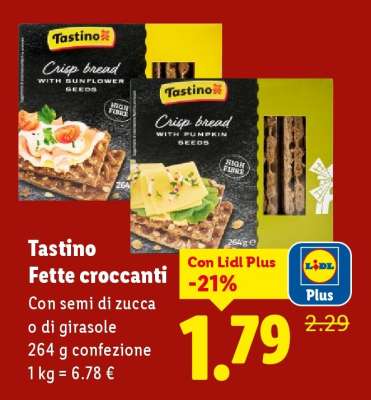 Tastino Fette croccanti