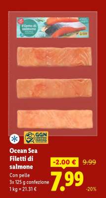 Ocean Sea Filetti di salmone