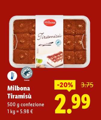 Milbona Tiramisù