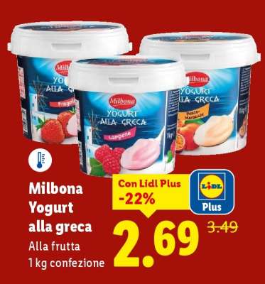 Milbona Yogurt alla greca