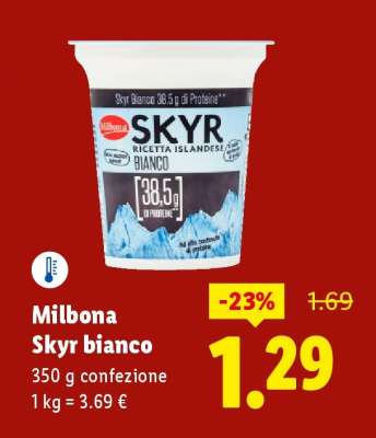Milbona Skyr bianco
