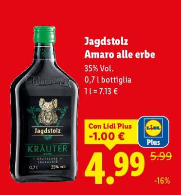 Jagdstolz Amaro alle erbe