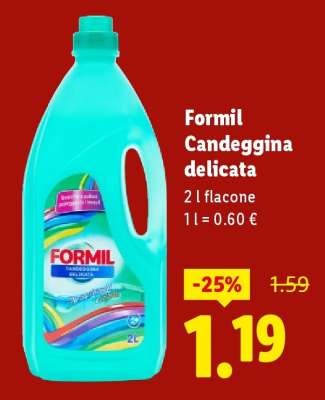 Formil Candeggina delicata