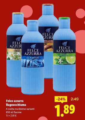 Felce Azzurra Bagnoschiuma