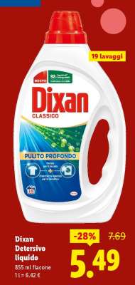 Dixan Detersivo Liquido