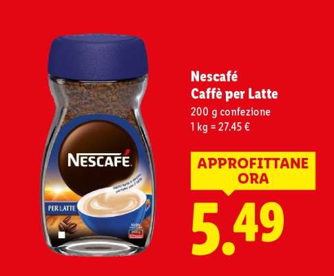 Nescafé Caffè per Latte