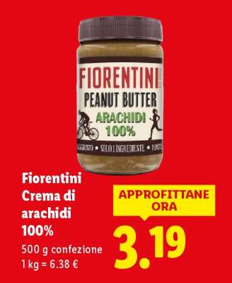 Fiorentini Crema di arachidi 100%