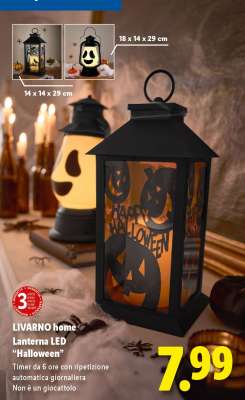 LIVARNO home Lanterna LED “Halloween”