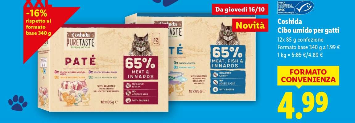 Coshida Cibo umido per gatti