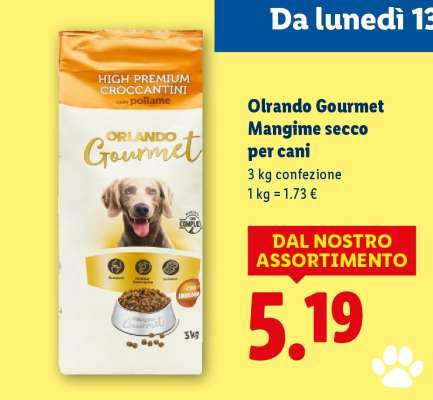 Orlando Gourmet Mangime secco per cani