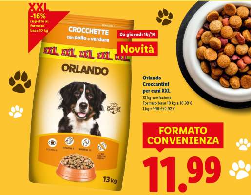 Orlando Croccantini per cani XXL