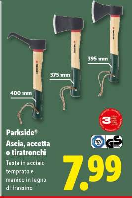 Parkside® Ascia, accetta o tiratronchi