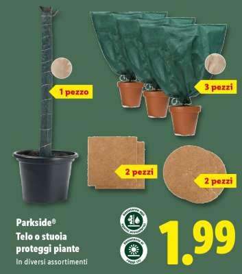 PARKSIDE® Telo o stuoia proteggi piante