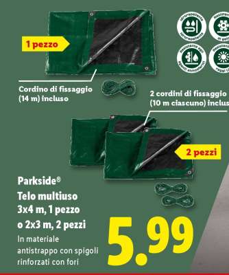 Parkside® Telo multiuso