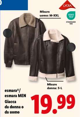 esmara®/esmara MEN Giacca da donna o da uomo