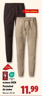 esmara MEN Pantaloni da uomo