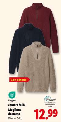 esmara MEN Maglione da uomo