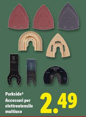 Parkside® Accessori per elettro utensile multiuso