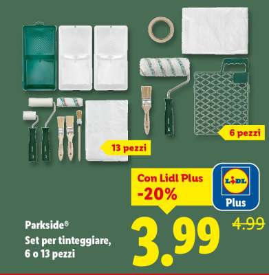 PARKSIDE® Set per tinteggiare