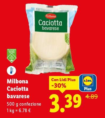Milbona Caciotta bavarese