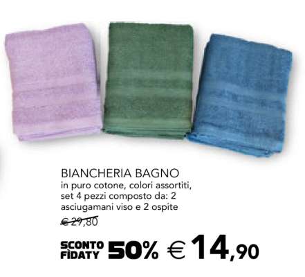 BIANCHERIA BAGNO