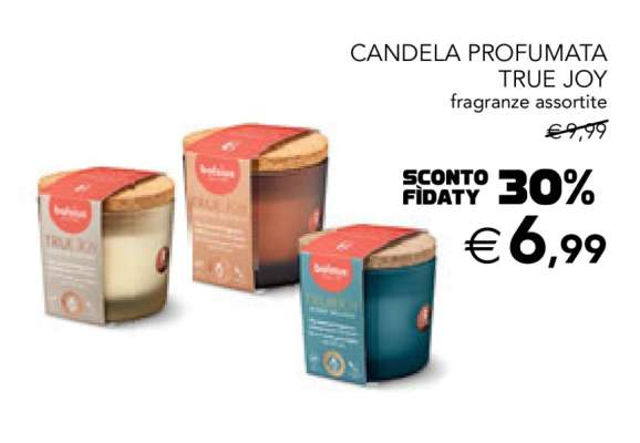 CANDELA PROFUMATA TRUE JOY