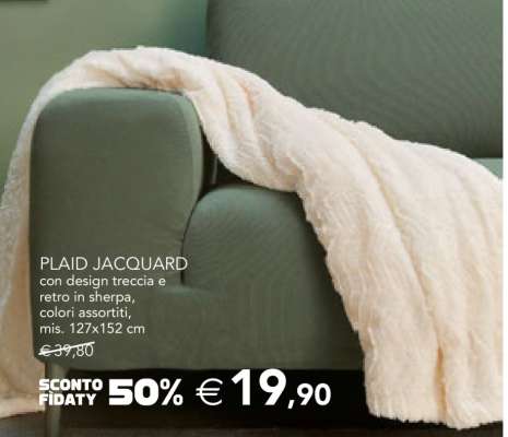 PLAID JACQUARD