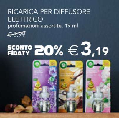 RICARICA PER DIFFUSORE ELETTRICO
