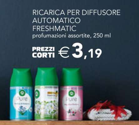 RICARICA PER DIFFUSORE AUTOMATICO FRESHMATIC
